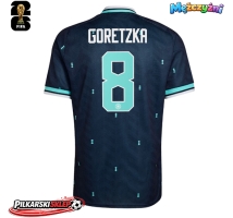 Niemcy Leon Goretzka #8 Koszulka Wyjazdowa MŚ 2026 Krótki Rękaw